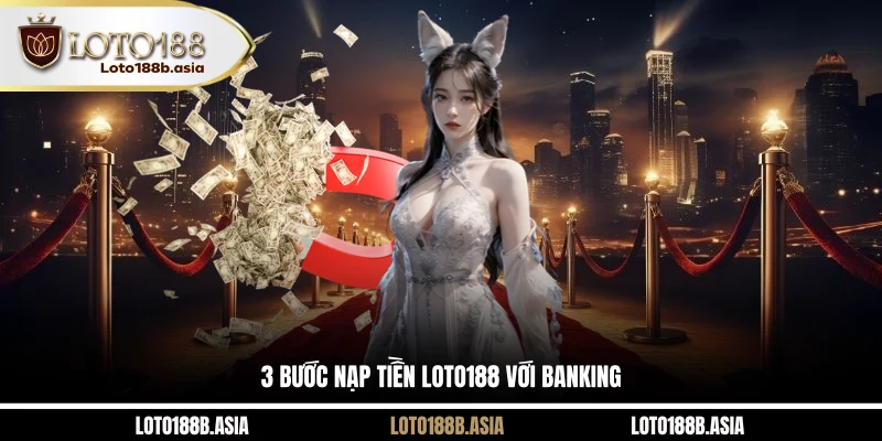 3 bước nạp tiền LOTO188 với banking